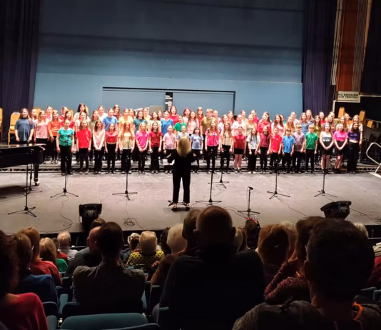 Inspiring evening of music at Aberystwyth Arts Centre Ceredigion Music Service Choir
