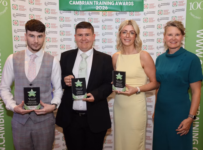 Apprentice awards winners with Faith Apprentice awards winners with Faith