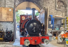 Corris Railway invests in precision machinery for engineering team Corris Railway loco