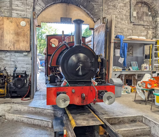 Corris Railway invests in precision machinery for engineering team Corris Railway loco