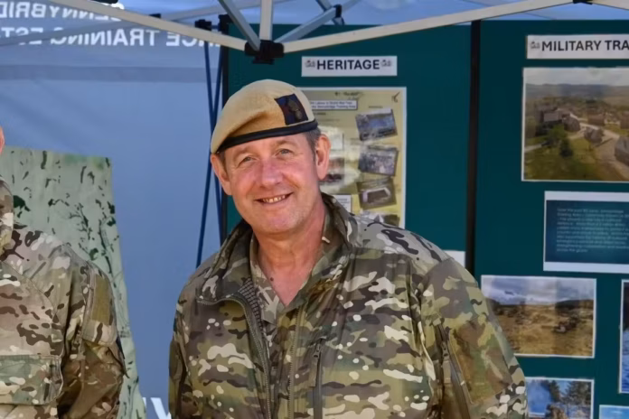 Major Andrew Butcher MBE