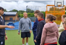 Team Wales Athlete Inspires Pupils at Trinity Fields School PR Image