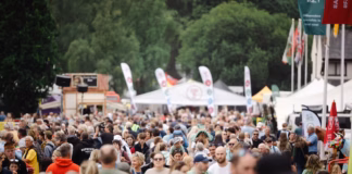 Royal Welsh Showgoers urged to travel sustainably with Transport for Wales RWAS crowd pic