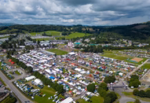 Show releases main ring attraction from performing after tragic death Royal Welsh Show drone pic