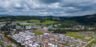 Show releases main ring attraction from performing after tragic death Royal Welsh Show drone pic
