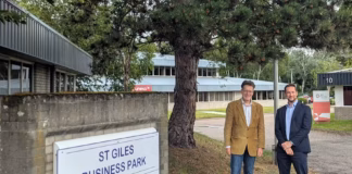 Growth Deal backs full-fibre links for Mid Wales business parks St Giles Business Park