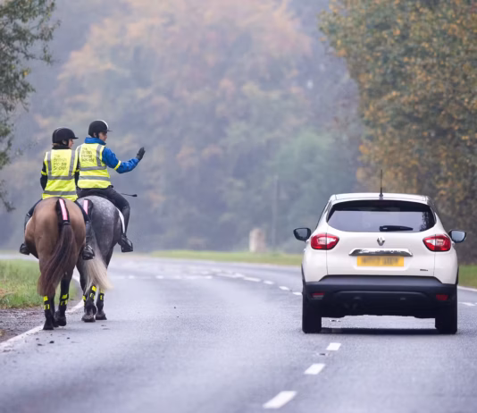 Highway Code awareness for horses takes centre stage at Royal Welsh Show Car Passing Riders Slowly