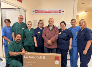 Whitland event supports head and neck cancer patients at Glangwili David Young