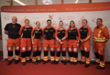 HRH The Prince of Wales Marks 25 Years of Wales Air Ambulance at Gala Fundraiser Image 3 WAA crew