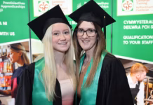 Mother and daughter graduate together at apprenticeship ceremony Kelly and Sinead Davies