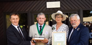 Brian wins the prestigious Sir Bryner Jones Memorial Award RWAS Sir Bryner Jones winner