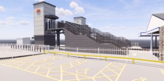Bridge installation begins at Tenby station as accessibility upgrades progress nr