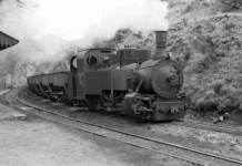 Secret steam locomotive revealed by Mid Wales railway sotillos in spain 29 05 1967