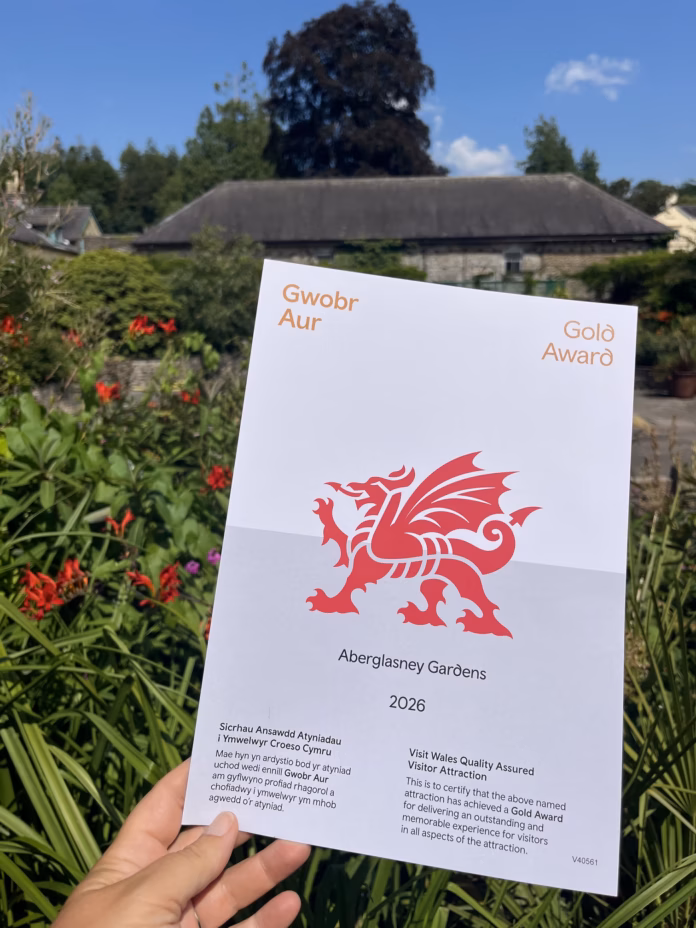 visit wales gold award certificate visit wales gold award certificate