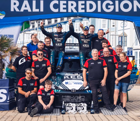 Meeke wins Rali Ceredigion but Suninen clinches FIA European Rally Championship Kris Meeke finish