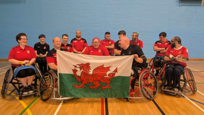 Wales Wheelchair fun picture