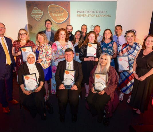 Life-changing achievements celebrated at Inspire! Adult Learning Awards Winners pic