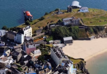 Tenby 5G Mast Call Refused In Current Form g d castle beach tenby gareth davies photog