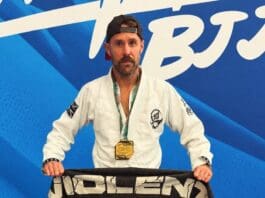 Un o Ddiffoddwr Tân yr Ystafell Reoli yn ennill yr Aur ym Mhencampwriaethau Jiu-Jitsu Cymru Chance Morgan 01 Crop