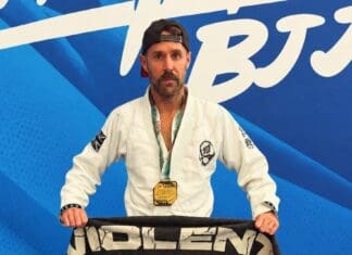 Un o Ddiffoddwr Tân yr Ystafell Reoli yn ennill yr Aur ym Mhencampwriaethau Jiu-Jitsu Cymru Chance Morgan 01 Crop