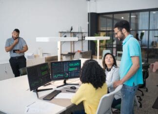 New research reveals Cardiff records 6,510 average monthly searches for ergonomic office solutions, ahead of Swansea and Wrexham among the seven Welsh cities analysed pexels kampus 8204363